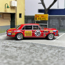 Load image into Gallery viewer, 1:64 Liberty Benz 300SEL Red W109 Racing Sports Model Toy Metal Car Display Box