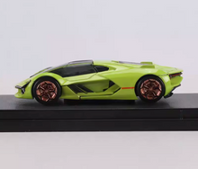Load image into Gallery viewer, Bburago 1:64 Green Terzo Millennio Sports Model Diecast Metal Car New Collection