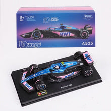 Load image into Gallery viewer, Bburago 1:43 2023 F1 A523 #10 Formula One Racing Sports Model Toy Metal Car