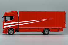 Load image into Gallery viewer, GCD 1:64 Red Scania S730 Enclosed Double Deck Tow Truck Model Diecast Metal