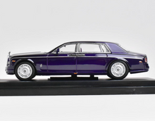 Load image into Gallery viewer, SW 1:64 Purple Phantom VII Luxury Sedan Sports Model Diecast Metal Car New