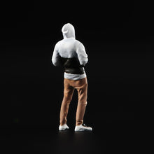 Load image into Gallery viewer, 1:64 Painted Figure Model Miniature Resin Diorama Sand Man in Hoodie Casual Toy New