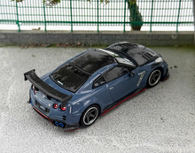 Load image into Gallery viewer, Inno 1:64 Carbon Gray HK 2024 GT-R R35 Nismo Sports Model Diecast Metal Car
