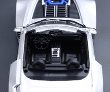 Load image into Gallery viewer, RM 1:64 Silver S2000 Convertible Widebody Sports Model Diecast Metal Car New Collection