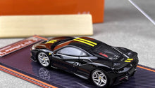 Load image into Gallery viewer, U2 1:64 Black F8 Tributo Super Racing Sports Model Diecast Resin Car Box New