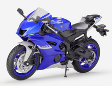 Load image into Gallery viewer, WELLY 1:12 2020 YZF R6 Racing Sports Model Toy Diecast Metal Motorcycle BN