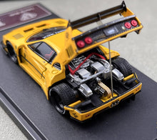 Load image into Gallery viewer, Star 1:64 Yellow F40 LBWK Racing Sports Model Diecast Metal Car New Collection
