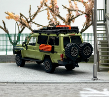 Load image into Gallery viewer, Autobots 1:64 Green Land Cruiser J70 LC78 ORV SUV Model Diecast Metal Car New Collection