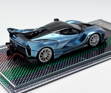 Load image into Gallery viewer, U2 1:64 Ice Blue FXXK EVO Super Racing Sports Model Diecast Resin Car New Collection