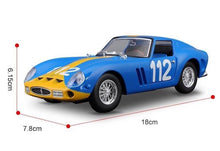 Load image into Gallery viewer, Bburago 1:24 250 GTO Classic Racing Sports Model Toy Diecast Metal Car BN