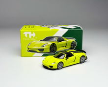 Load image into Gallery viewer, TH 1:64 Yellow 918 Spyder Sports Model Diecast Metal Car New Collection