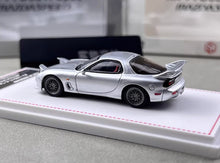 Load image into Gallery viewer, FH 1:64 Silver JDM RX7 FD3S A Spec Speed Sports Model Diecast Metal Car New Collection