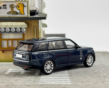 Load image into Gallery viewer, LCD 1:64 Blue 2022 Range Rover Luxury SUV Sports Model Diecast Metal Car New Collection