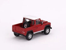 Load image into Gallery viewer, MINIGT 1:64 Red Defender 90 Pickup Truck Sports Model Diecast Metal Car