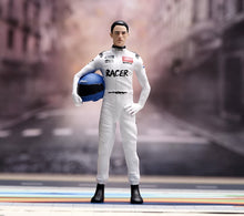 Load image into Gallery viewer, 1:24 Painted Figure Model Miniature Resin Diorama Racer Racing Driver Man Helmet