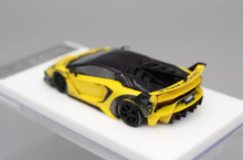 Load image into Gallery viewer, ScaleMini 1:64 Yellow Aventador LP700-4 LBWK EVO GT Model Diecast Resin Car