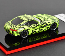Load image into Gallery viewer, Scalemini 1:64 Yellow Fire GTS Racing Sports Model Diecast Resin Car New