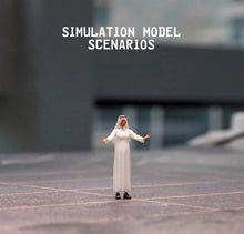 Load image into Gallery viewer, 1:64 Painted Figure Mini Model Miniature Resin Diorama Middle East Billionaires