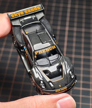 Load image into Gallery viewer, HKM 1:64 Black Carbon 911 GT3 R 992 Rennsport SKYE Model Diecast Metal Car