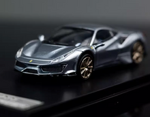 Load image into Gallery viewer, Ichilan 1:64 Blue Novitec 488 Pista Racing Sports Model Diecast Metal Car New Collection
