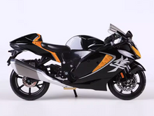 Load image into Gallery viewer, Maisto 1:12 Black 2022 Hayabusa Sports Model Diecast Metal Motorcycle New Collection