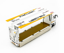 Load image into Gallery viewer, GCD 1:64 White LBWK Fuso Super Great Transport Truck Model Diecast Metal Car