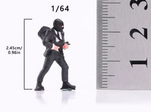Load image into Gallery viewer, 1:64 Painted Figure Model Miniature Resin Diorama Sand Ferocious Bandit Man Toy