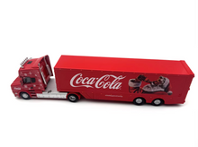 Load image into Gallery viewer, 1:76 Scania Coke Santa Christmas Delivery Truck Model Diecast Metal Car New Collection