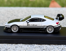 Load image into Gallery viewer, HKM 1:64 JDM White GT GR 86 Pandem Racing Sports Model Diecast Metal Car New