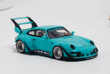 Load image into Gallery viewer, Scalemini 1:64 Green RWB 993 911 Racing Sports Model Diecast Resin Car New Collection