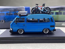 Load image into Gallery viewer, Mortal 1:64 Blue VW T3 Multi Van Camper Sports Model Diecast Metal Car New Collection