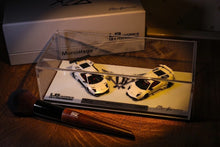 Load image into Gallery viewer, 404Error 1:64 White Murcielago LBWK Sports Model Diecast Resin Car Set New Collection