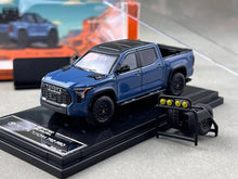 Load image into Gallery viewer, GCD 1:64 Blue Tundra Pickup Truck MK3 XK70 TRD Pro Model Diecast Metal Car New Collection