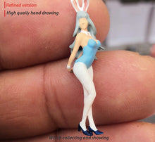 Load image into Gallery viewer, 1:64 Painted Figure Mini Model Miniature Resin Diorama Rabbit Bunny Sexy Girl