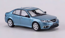 Load image into Gallery viewer, GCD 1:64 Blue SAAB 9-3 Aero Sedan Sports Model Diecast Metal Car New Collection