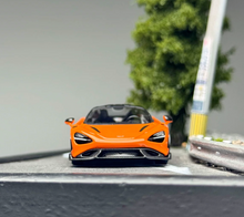 Load image into Gallery viewer, CM 1:64 Orange 765LT Racing Sports Model Diecast Metal Car New Collection