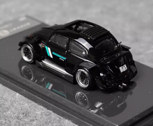 Load image into Gallery viewer, INSPIRE 1:64 Black VW RWB Beetle Sports Model Diecast Metal Car New Collection