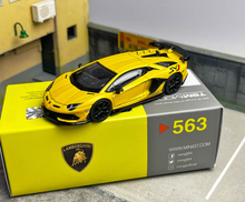 Load image into Gallery viewer, MINIGT 1:64 Green Aventador SVJ Racing Sports Model Diecast Metal Car #563