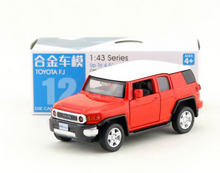Load image into Gallery viewer, CCA 1:43 TOYOTA FJ Land Cruiser SUV Off Road Sports Model Toy Diecast Metal Car BN
