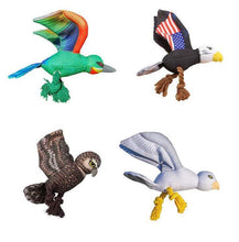 Load image into Gallery viewer, Dog Squeaky Toys Bird Eagle Chew Puppy Fluffy Rope Toy Durable Teeth Grindin PET
