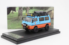 Load image into Gallery viewer, Autobots 1:64 Blue Gulf Delica Camper Off Road Van Model Diecast Metal Car New
