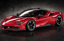 Load image into Gallery viewer, Bburago 1:24 Red SF90 Stradale Racing Sports Model Toy Diecast Metal Car BN