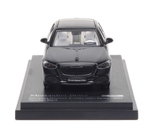 Load image into Gallery viewer, AR 1:64 Black 2023 Benz Maybach S-Class Sports Model Diecast Metal Car New Collection