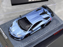 Load image into Gallery viewer, 1:64 GradePro Ice Blue SVJ LP770-4 Aventador Sport Model Diecast Resin Car New Collection