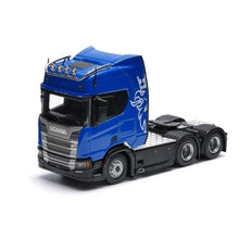 Load image into Gallery viewer, Masdi 1:64 Blue Scania R500 Truck Tractor Model Diecast Metal Car New Collection