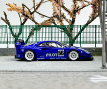 Load image into Gallery viewer, Inno 1:64 Blue LBWK F40 2024 Tokyo Salon Sports Model Diecast Metal Car New Collection