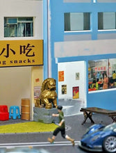 Load image into Gallery viewer, 1:64 Painted Figure Mini Model Miniature Resin Diorama Sand Toy Pair Lion Decor