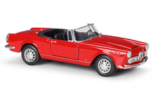Load image into Gallery viewer, WELLY 1:24 1960 Romeo 2600 Spider Convertible Sports Model Diecast Metal Car