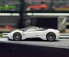 Load image into Gallery viewer, LCD 1:64 White Black Top Utopia Racing Sports Model Diecast Metal Car New Collection