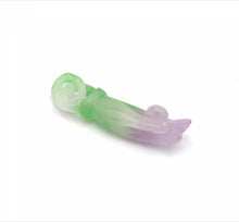 Load image into Gallery viewer, Nature Jade Palm Pendant Necklace Gift Jewelry charm Blessing Lucky Precious b